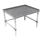 Thumbnail image #1 for John Boos GS6-3024SBK Stainless Steel Equipment Stand, 24"W x 30"D x 24"H, 16-Gauge Top