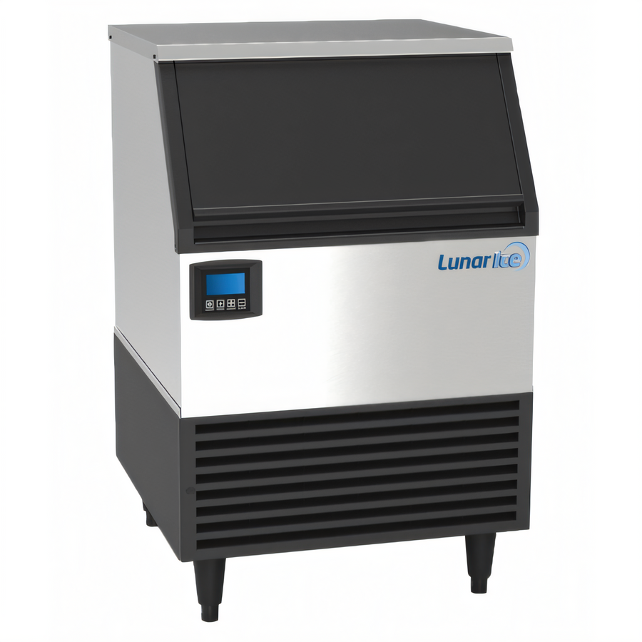 Product image #1 for Lunar Ice LUIM-260 Self-Contained Air-Cooled Full Dice Ice Machine with 88 lb Storage Bin