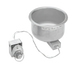 Thumbnail image #1 for Wells SS-10D Electric Top-Mount Round Drop-In Food Warmer, 11 Quart, Non-Insulated, With Drain