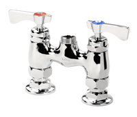 Krowne Royal Series 4-Inch Center Raised Deck Mount Faucet Base Less Spout