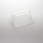 Thumbnail image #1 for American Metalcraft RCR13 Half-Size Rectangular Roll-Top Tray Cover, Clear Polycarbonate, 13-1/4 x 10-1/2 x 6-1/4 Inches Case of 12