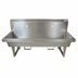 Thumbnail image #1 for BK Resources 48-Inch Two-Station Wall-Mounted Stainless Steel Handwash Sink with Knee Valve Bracket