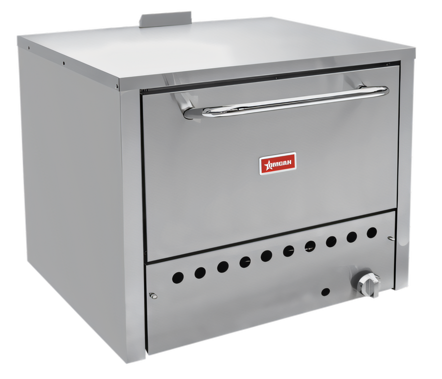 Product image #1 for Omcan USA Natural Gas Countertop Pizza Oven, 31-1/2 Inch Wide, 1 Deck