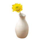 Thumbnail image #1 for American Metalcraft BVJGG4 White Ceramic Bud Vase, 2 Inch Diameter x 3-7/8 Inch Height Case of 144