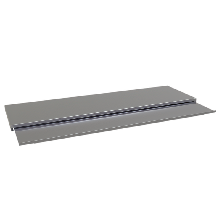 Product image #1 for Glastender 36-Inch Stainless Steel Two-Piece Sliding Underbar Ice Bin Cover for 24-Inch-Deep Bins