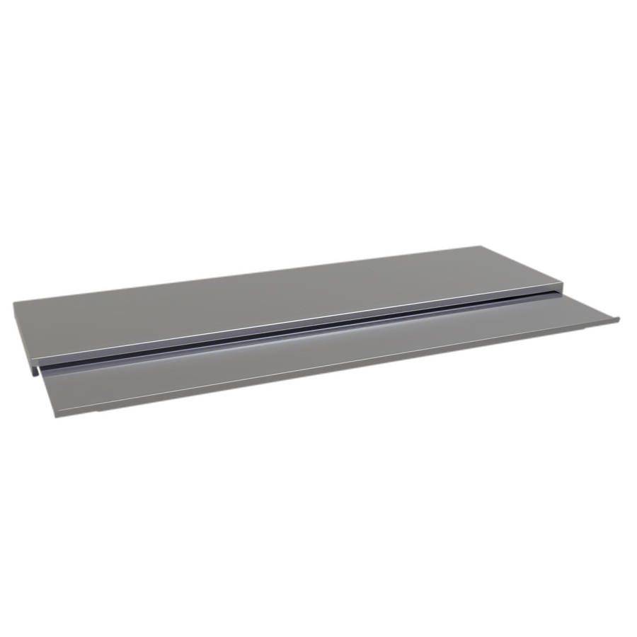 Product image #1 for Glastender 36-Inch Stainless Steel Two-Piece Sliding Underbar Ice Bin Cover for 24-Inch-Deep Bins