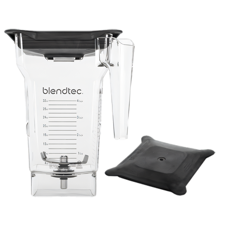 Product image #1 for Blendtec FourSide 75 oz Clear Tritan Blender Jar with Lid and Blade, Pack of 10