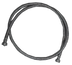 Thumbnail image #1 for 72 Inch Stainless Steel Braided Water Hose with 3/4 Inch Female GHT