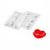 Thumbnail image #1 for Louis Tellier US CURVEAMORORIG Silikomart Pastry & Baking Molds Case of 10