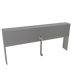 Thumbnail image #1 for Glastender Single 29-Inch Stainless Steel Speed Rail Locking Cover
