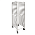 Thumbnail image #1 for CAC China 20-Tier Welded Aluminum Sheet Pan Rack Set with Casters, 26 x 20 x 69 Inches