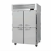 Thumbnail image #1 for Turbo Air PRO Series Pass-Thru Two-Section Heated Holding Cabinet with 8 Half Solid Doors, 48.7 Cu. Ft.