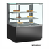 Thumbnail image #1 for Structural Concepts Reveal® 47-3/4-Inch Wide Freestanding Vertical Hot Food Display Case with 2 Adjustable Clear Glass Shelves