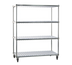 Thumbnail image #1 for New Age 3-Tier Mobile Aluminum Tray-Drying Rack, 60-Tray Capacity
