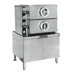 Thumbnail image #1 for Crown GDA-2 Do-All Dual-Pressure Gas Steamer, 2 Compartments, 8-16 Pan Capacity