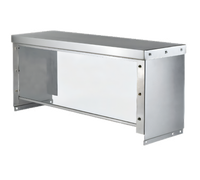 Klinger's Trading 78-Inch Lexan Horizontal Panel Serving Guard for 5-Pan Units