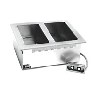 Eagle Group Electric Drop-In Dry Hot Food Well Unit, 2 Full-Size 12