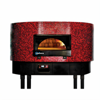 Univex Rotating Dome Gas Pizza Oven, 59-Inch Round Chamber, 14 x 12-Inch Pizza Capacity, 208V 3-Phase