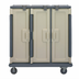 Thumbnail image #1 for Cambro Tall Profile 3-Door Insulated Meal Delivery Cart for Correctional Facilities, 60-Tray Capacity