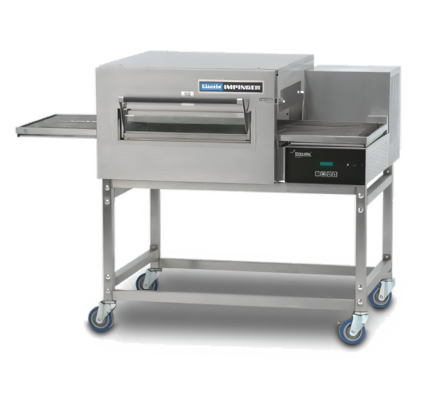 Product image #1 for Lincoln Impinger II Single-Deck Natural Gas Conveyor Pizza Oven with FastBake, Front Loading, Right-to-Left Belt