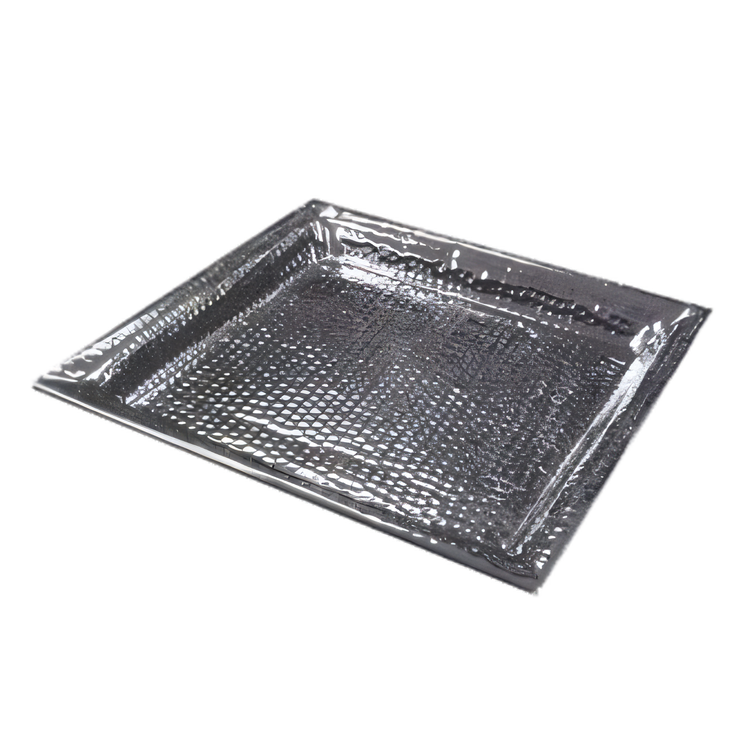 Product image #1 for American Metalcraft 22-Inch Square Hammered Stainless Steel Serving Tray