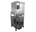 Thumbnail image #1 for AccuTemp Evolution N61201D060 DBL Double-Stacked Stand-Mounted Connectionless Natural Gas Boilerless Convection Steamer