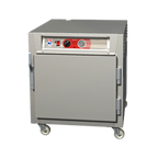 Thumbnail image #1 for Metro C5 C563L-SFS-L Mobile Undercounter Heated Holding Cabinet, Solid Door, 10 Full-Size Pan Capacity, 304 Stainless Steel, 120V