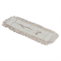 Flo-Pac® 36 x 5 Inch Natural Cotton Full Tie Back Dust Mop Refill