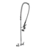 Thumbnail image #1 for Steel Works Stainless Wall-Mount Pre-Rinse Faucet for 8-Inch Centers