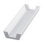 Thumbnail image #1 for Cal-Mil 22061-15 Bagel Sleeve, Melamine, White, Dishwasher Safe, 4-3/4"W x 15-1/4"D x 2"H Case of 3