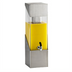Thumbnail image #1 for Cal-Mil Squared Single Beverage Dispenser, 3 Gallon Acrylic Tank, Stainless Steel Base