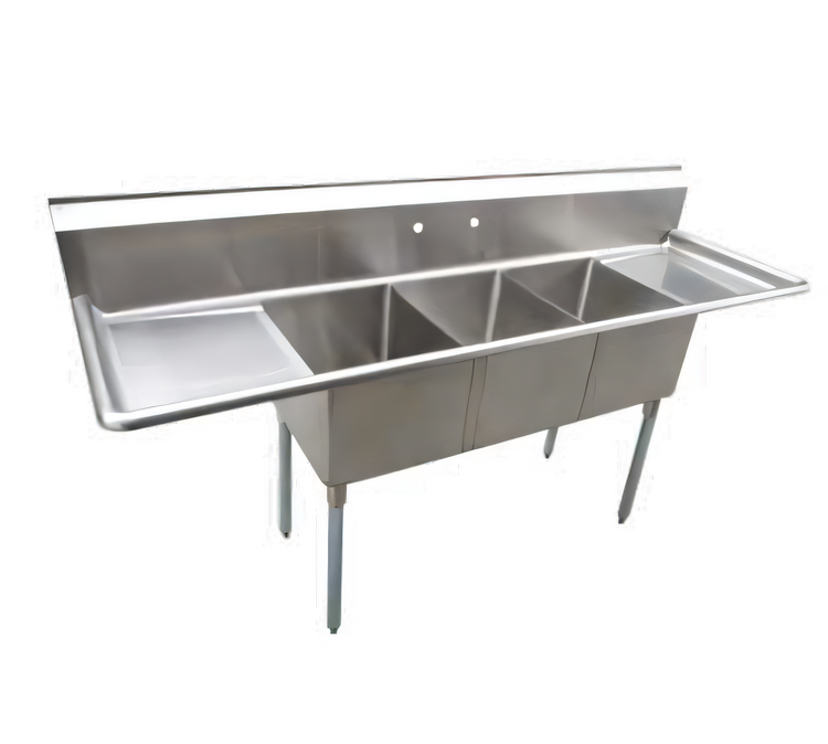 Product image #1 for Serv-Ware E3CWP24242-24 Compartment Sinks
