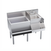 Thumbnail image #1 for Royal Series 42-Inch Left Ice Bin Underbar Cocktail Station with Blender Sink and 10-Circuit Cold Plate