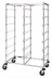 Thumbnail image #1 for Quantum Mobile Double-Bay Bin Cart with 14 Bin Levels, Chrome-Plated Finish