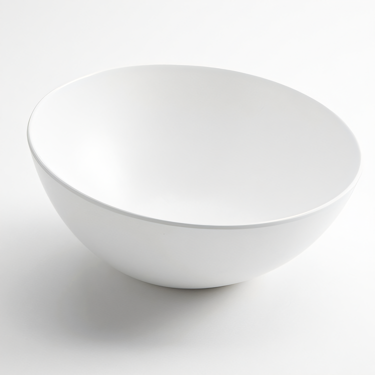 Product image #1 for American Metalcraft Lift 110 oz Round Angled Melamine Bowl, White
