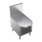 Thumbnail image #1 for Krowne Royal Series KR29-18FD Underbar Frozen Drink Machine Stand, 18"W x 29"D, Stainless Steel, Open Front Base