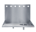 Thumbnail image #1 for Micro Matic Wall-Mount 24-Inch Stainless Steel Drip Tray Trough with Glass Rinser