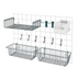 Thumbnail image #1 for Quantum Store Grid Accessory Pack with Baskets, Shelf, Hooks, Bin Holder and Clear Bin