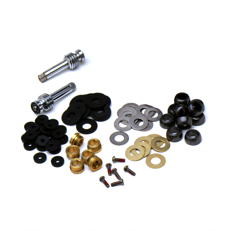 Product image #1 for T&S Brass B-5K Old-Style B-0230 Series Hot and Cold Compression Spindle Repair Kit