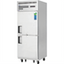 Thumbnail image #1 for Everest Refrigeration ESFH2 One-Section Reach-In Freezer, 23 Cu. Ft., Half Doors, Top-Mounted Self-Contained Refrigeration