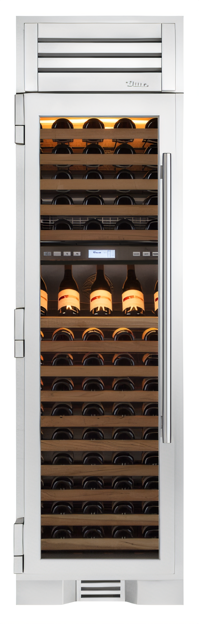 Product image #1 for True Residential 24-Inch Dual Zone Wine Column with Left-Hinged Stainless Glass Door