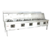 Thumbnail image #1 for MasterRange Five-Chamber Gas Wok Range, Painted Steel Floor Model