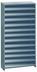 Thumbnail image #1 for Quantum Heavy-Duty Closed Wire Shelving Unit, 36 x 18 x 75 Inches, 13 Shelves