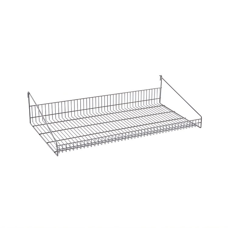 Product image #1 for Metro SmartWall 36-Inch x 18-Inch Wall-Mounted Grid Shelf with Retaining Edge