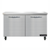 Thumbnail image #1 for Continental Refrigerator SWF48N 48 Inch Two-Section Worktop Freezer with Solid Doors