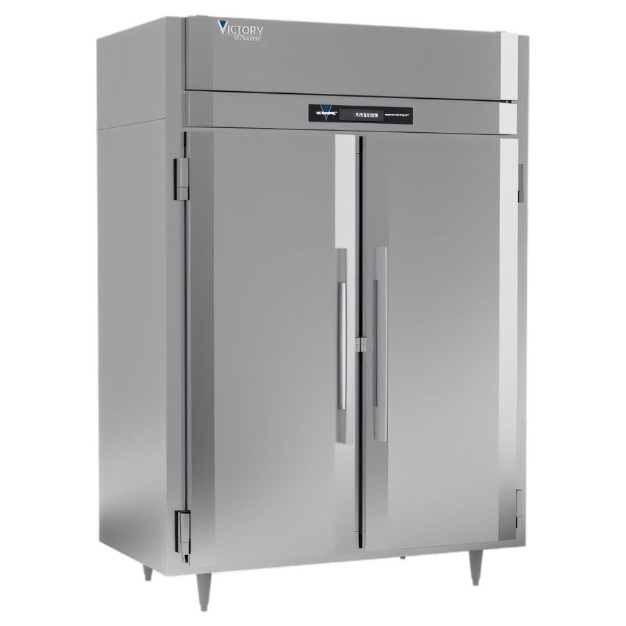 Product image #1 for Victory UltraSpec Extra Wide Two-Section Pass-Thru Solid Door Freezer, 52.97 Cu. Ft., Self-Contained, Standard Depth, 115V