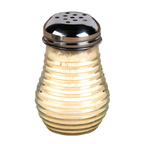Thumbnail image #1 for American Metalcraft BEE600 6 oz Clear Fluted Glass Beehive Shaker Base Only Case of 96