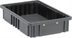 Thumbnail image #1 for Quantum Conductive Dividable Grid Food Storage Container, 16-1/2 x 10-7/8 x 3-1/2, Black