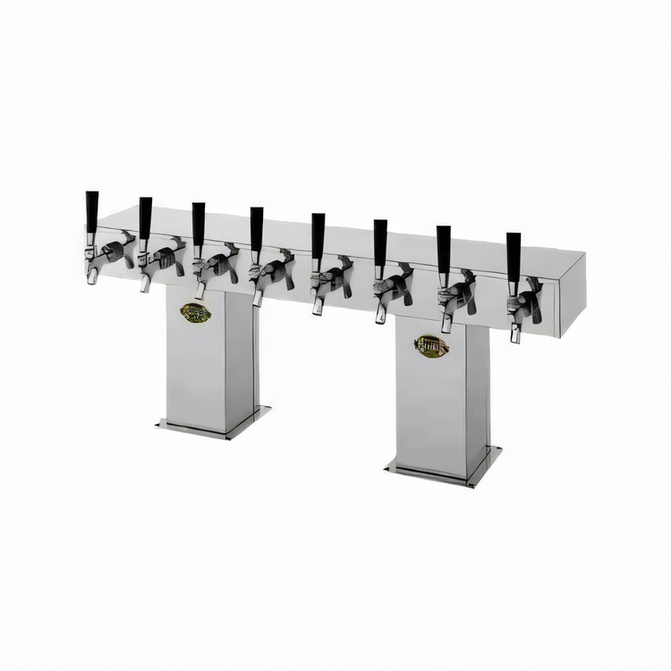 Product image #1 for Perlick 24-Faucet Extra High Countertop Glycol-Cooled Bridge Tee Draft Beer Tower
