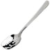 Thumbnail image #1 for Winco 8-Inch Slanted Perforated Plating Spoon, 18/8 Stainless Steel